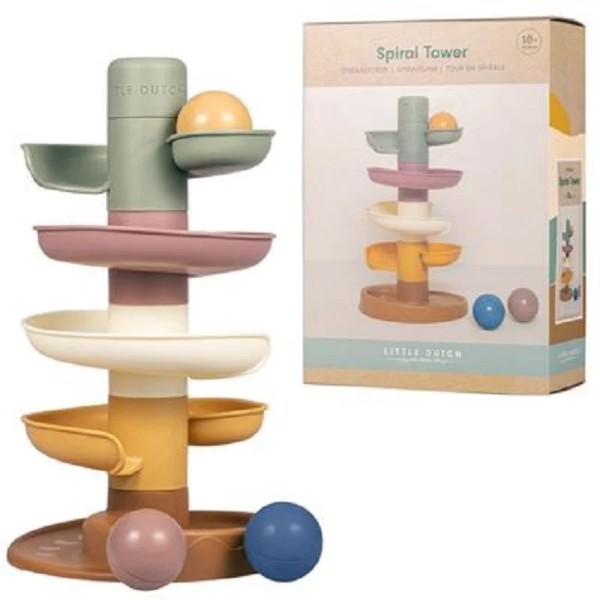 Torre Scivolo a Spirale Vintage - Little Dutch