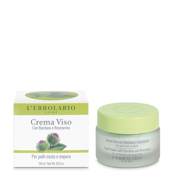 Crema Viso per Pelli Miste e Impure - Erbolario
