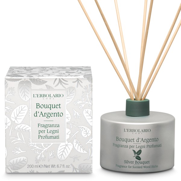 Fragranza per Legni Profumati Bouquet d'Argento - Erbolario