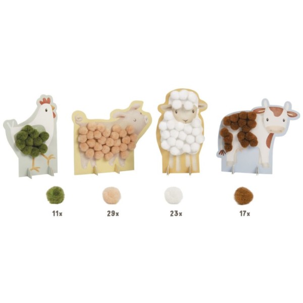 Kit Creativo con Pompom - Little Dutch