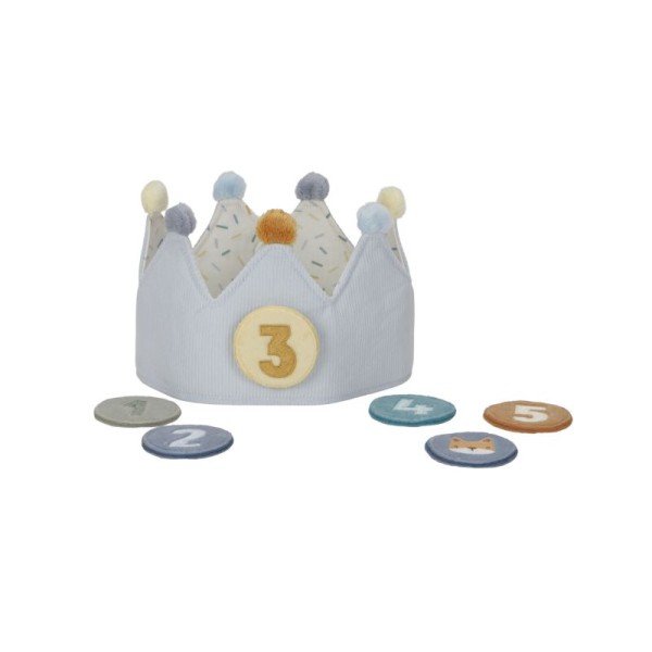 Corona di Compleanno Blu - Little Dutch