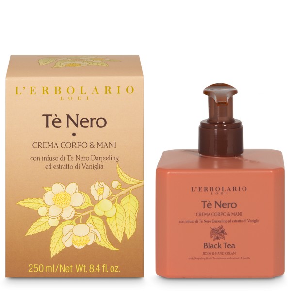 Crema Corpo & Mani Tè Nero - Erbolario
