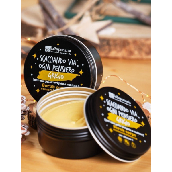 Scacciando via ogni pensiero grigio - scrub corpo la Saponaria