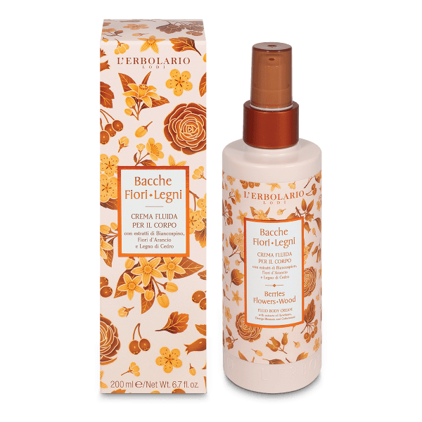 Crema Fluida per il Corpo Bacche Fiori Legni - Erbolario