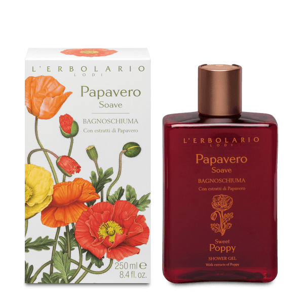 Bagnoschiuma Papavero Soave - Erbolario