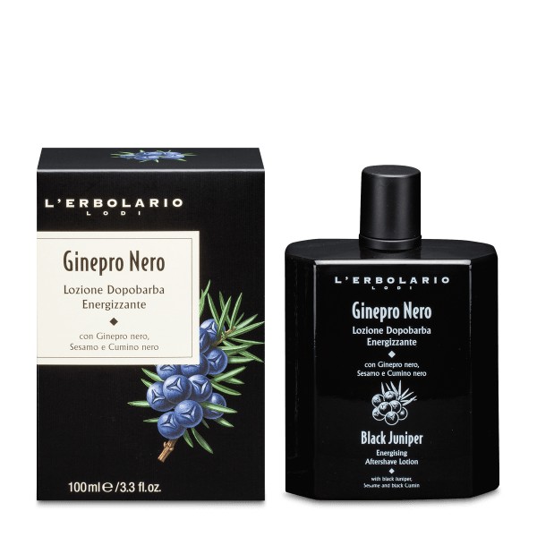 Lozione Dopobarba Energizzante Ginepro Nero - Erbolario