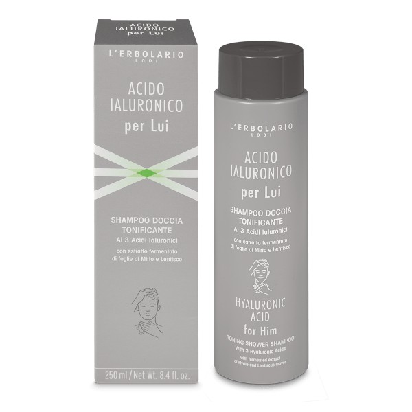 Shampoo Doccia Acido Ialuronico per Lui - Erbolario