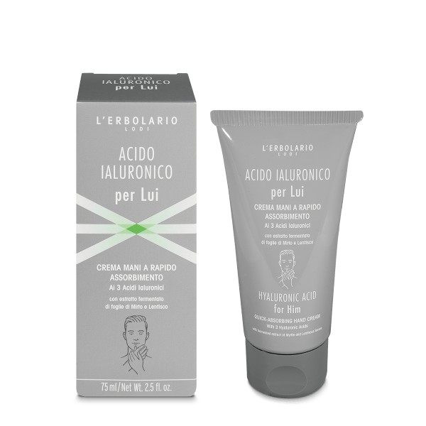 Crema Mani Acido Ialuronico per Lui - Erbolario