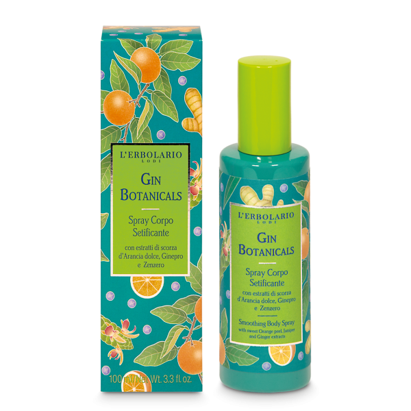 Spray Corpo Setificante Gin Botanicals - Erbolario