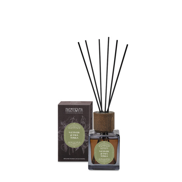copy of Vetiver & Fava Tonka  Diffusore a bastoncini 250 ml - Nasoterapia