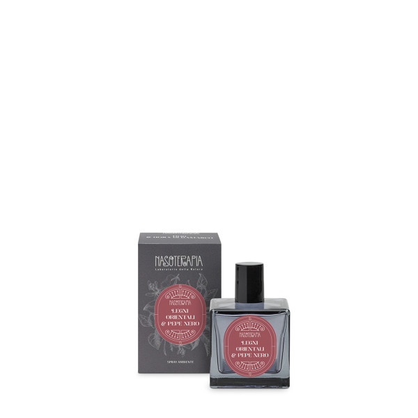 Legni orientali & Pepe nero Spray per ambiente e tessuti - Nasoterapia
