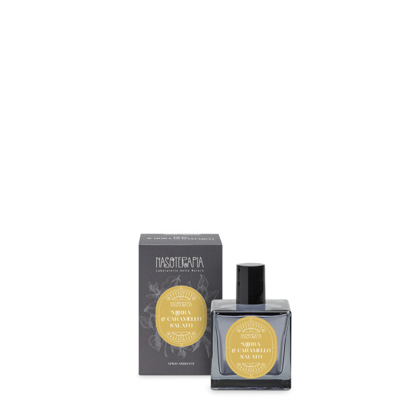 Mirra & Caramello Salato Spray per ambiente e tessuti - Nasoterapia