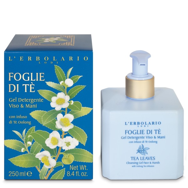 Gel Detergente Viso & Mani Foglie di Tè - Erbolario