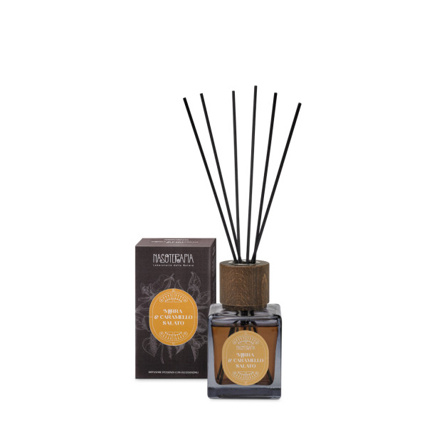 Mirra & Caramello Salato Diffusore a bastoncini 500 ml - Nasoterapia