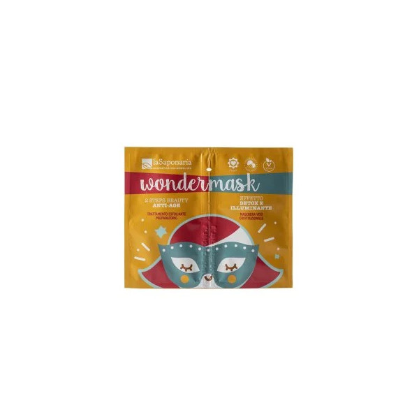 Maschera 2 steps beauty anti age - La Saponaria