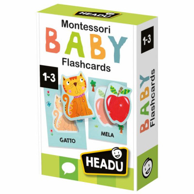 Flashcard baby Montessori -...