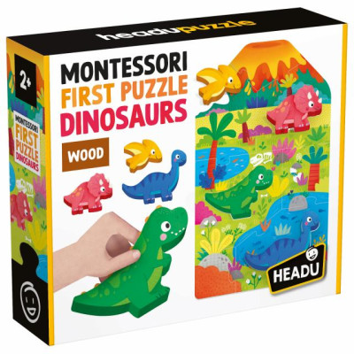 Puzzle dinosauri - Headu