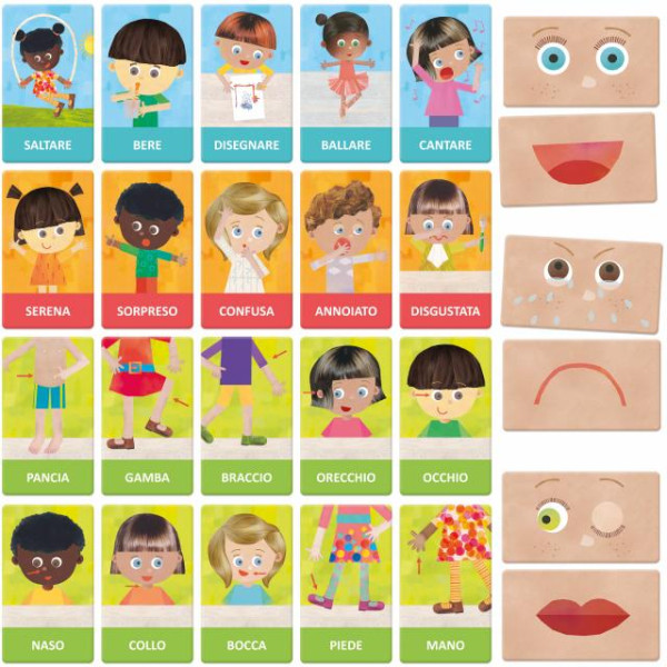 Maxi card emozioni e azioni - Headu