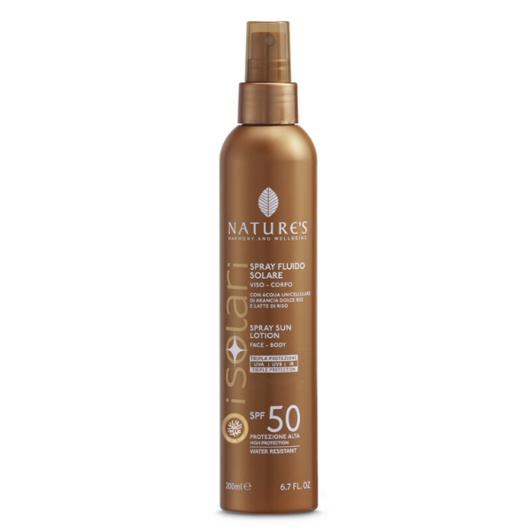 copy of Spray Fluido Solare SPF 50 - Nature's