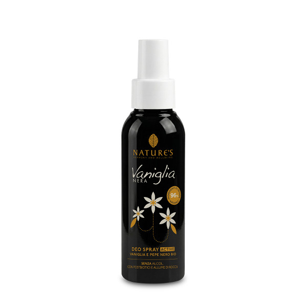 Vaniglia Nera Deo Spray Active - Nature's