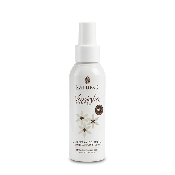 Vaniglia Bianca Deo Spray Delicato - Nature's