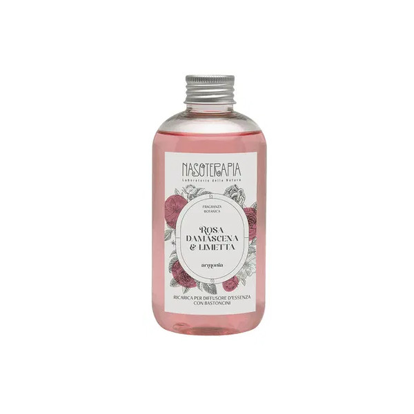 Ricarica per legni profumati Rosa damascena e limetta - Nasoterapia