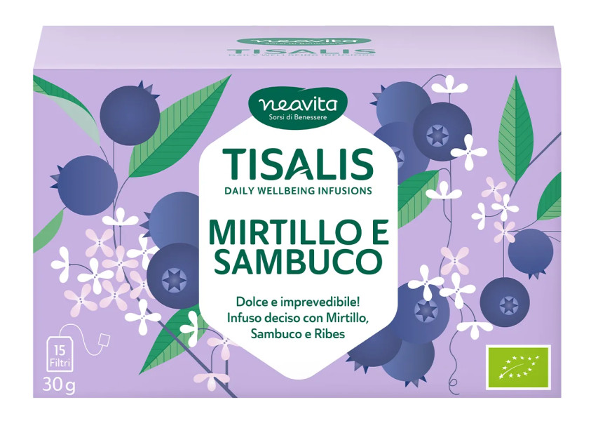 Tisalis Mirtillo e sambuco - Neavita