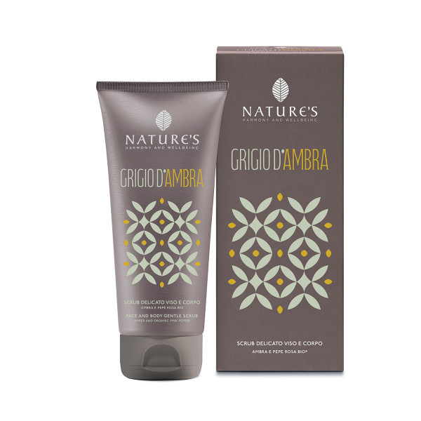 Grigio d'Ambra Scrub Delicato Viso e Corpo - Nature's