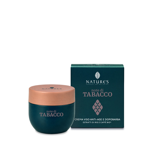Note di Tabacco Crema Viso Anti-age e Dopobarba - Nature's