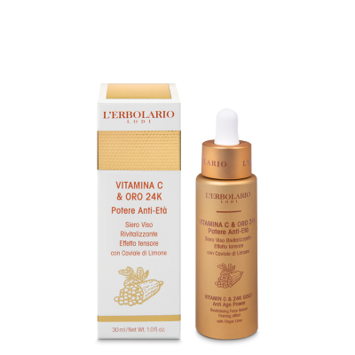 Siero Viso Vitamina C & Oro...